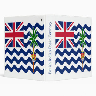 British Indian Ocean Territory Flag Binder