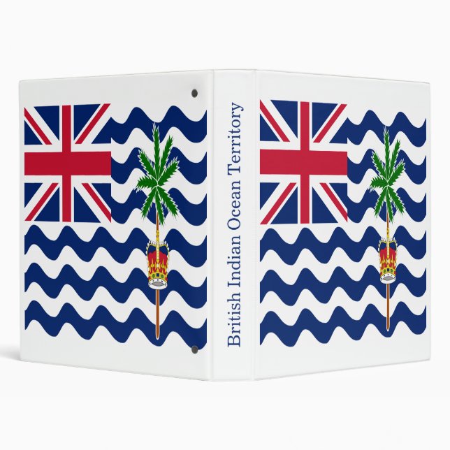 British Indian Ocean Territory Flag Binder (Background)