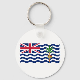 British Indian Ocean Territory Flag Keychain
