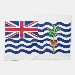 British Indian Ocean Territory Flag Kitchen Towel