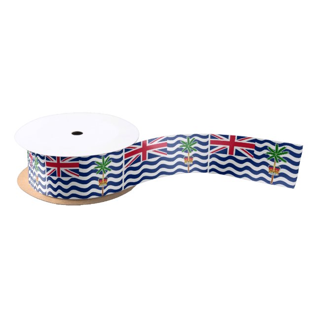 British Indian Ocean Territory Flag Satin Ribbon (Spool)