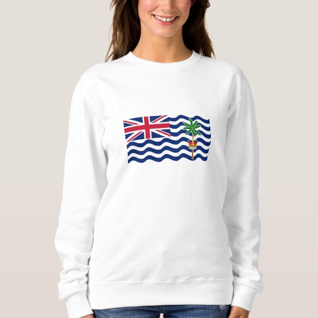 British Indian Ocean Territory Flag Sweatshirt (Front)