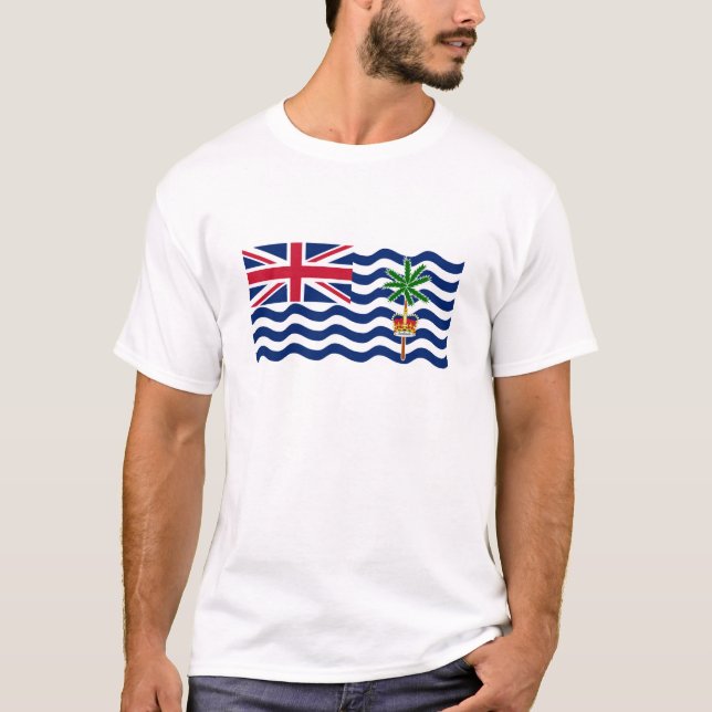 British Indian Ocean Territory Flag T-Shirt (Front)