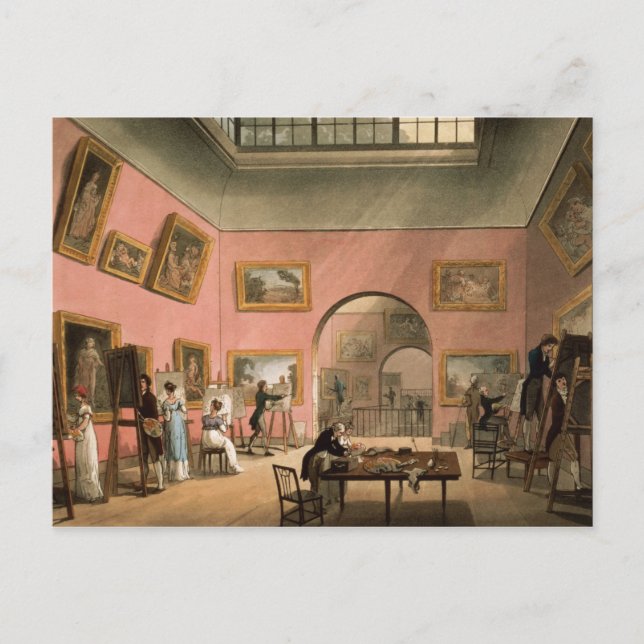 British Institution, Pall Mall Postcard (Front)