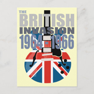 British Invasion 2 Postcard