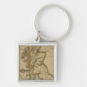 British Islands 2 Keychain