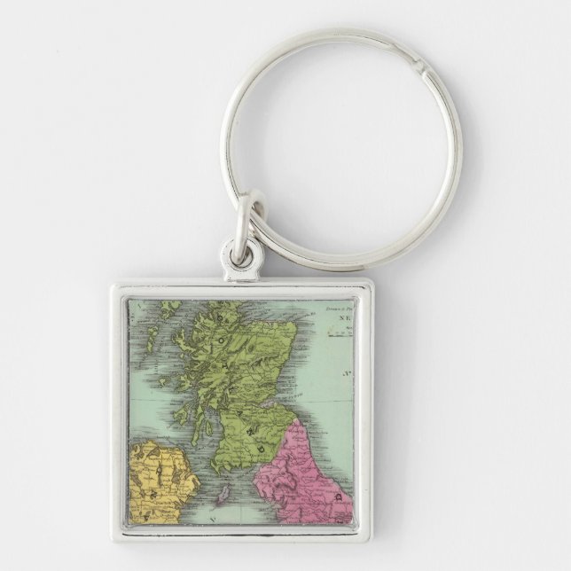British Islands 2 Keychain (Front)