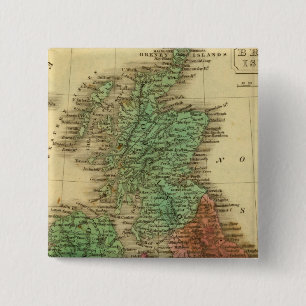 British Islands 4 2 Inch Square Button