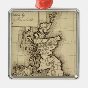 British Islands Metal Ornament