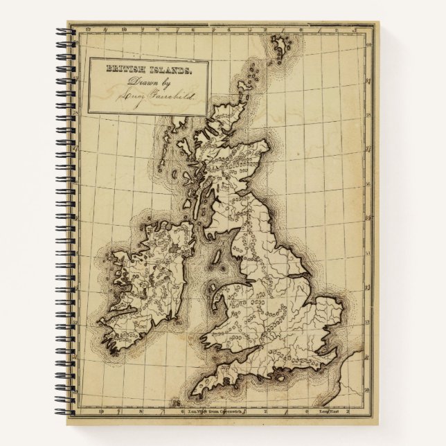 British Islands Notebook (Front)