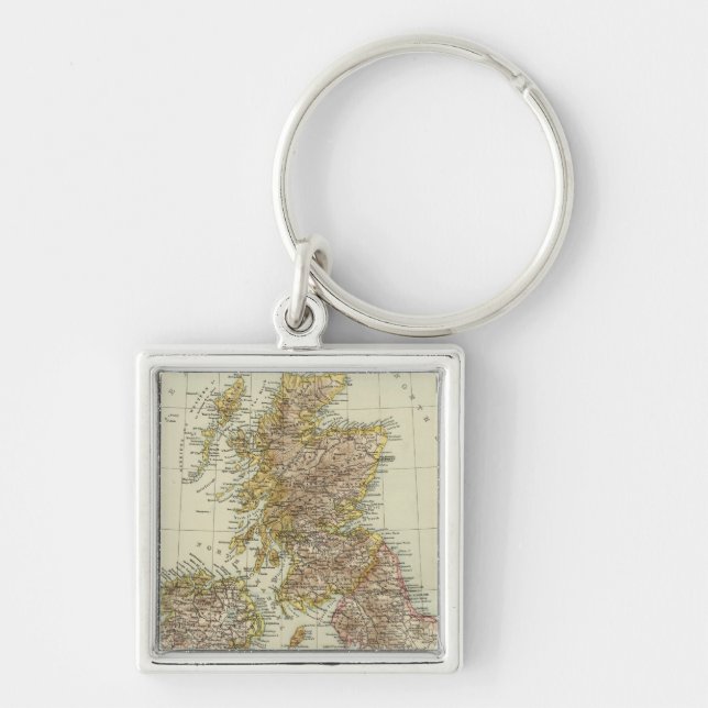 British Isles 10 Keychain (Front)