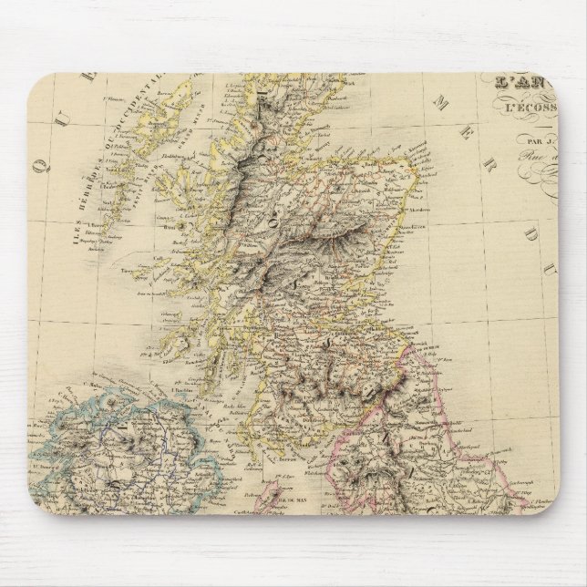 British Isles 2 Mouse Pad (Front)