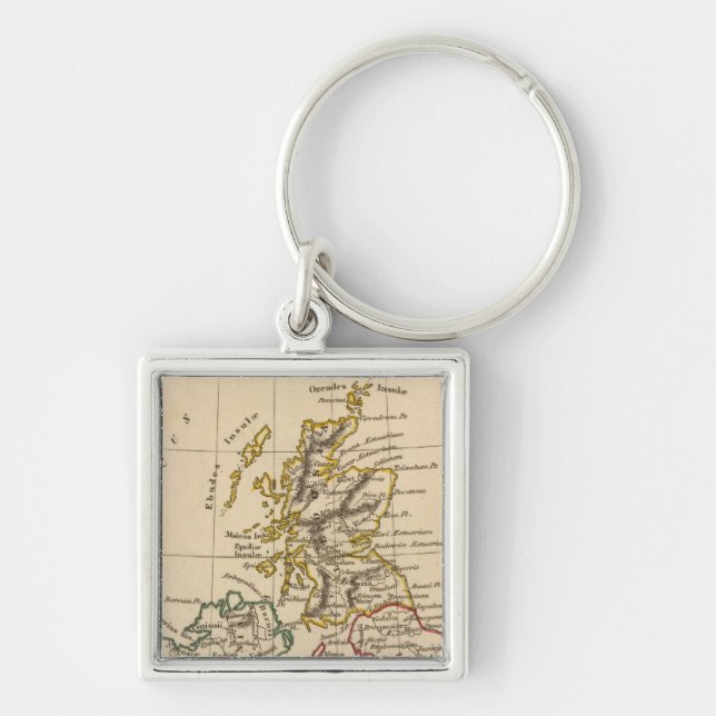 British Isles 3 Keychain (Front)
