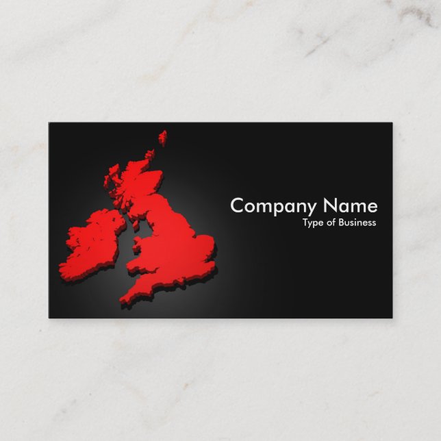 British Isles 3d 04 Business Card (Front)