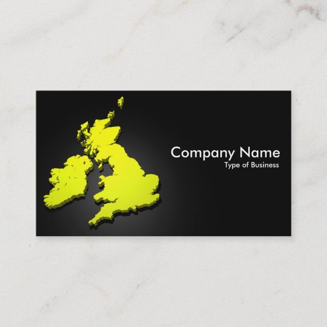 British Isles 3d 07 Business Card (Front)
