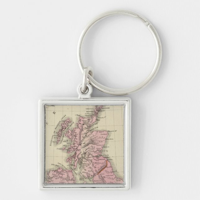 British Isles 5 Keychain (Front)