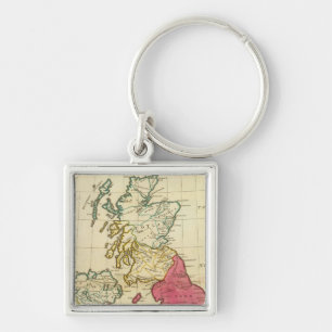 British Isles 6 Keychain