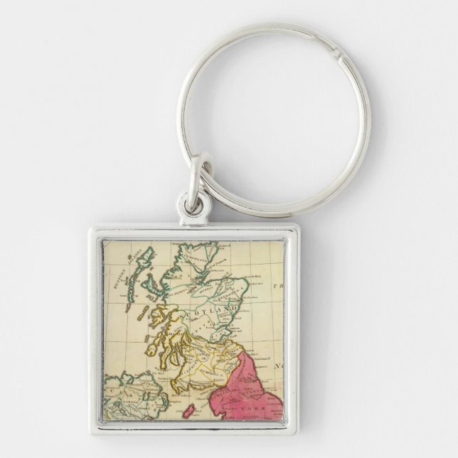 British Isles 6 Keychain (Front)