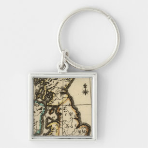 British Isles 7 Keychain