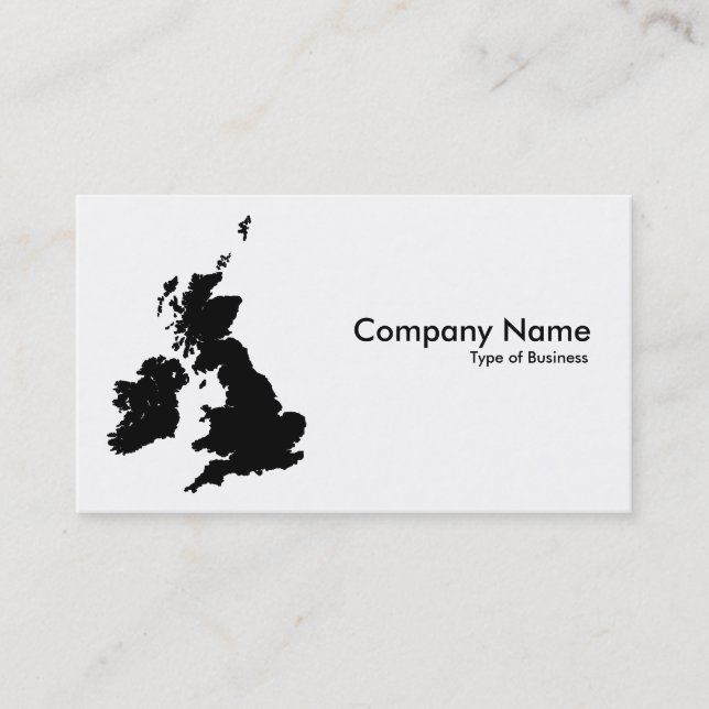 British Isles Business Card (Front)