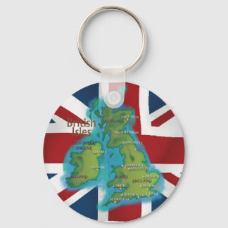 British Isles Keychain