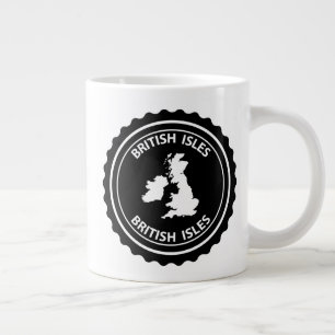 British Isles Large Coffee Mug