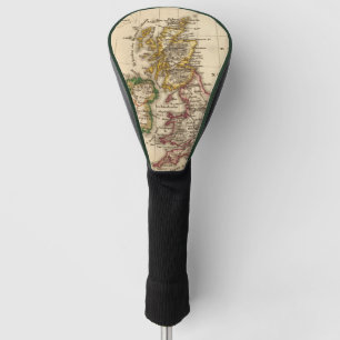 British Isles Map 2 Golf Head Cover