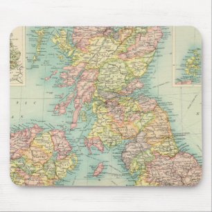 British Isles political map Mouse Pad