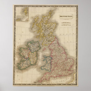British Isles Poster
