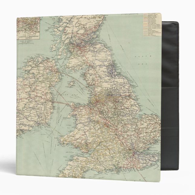 British Isles railways Binder (Front/Inside)