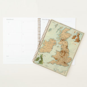 British Isles railways & industrial map Planner