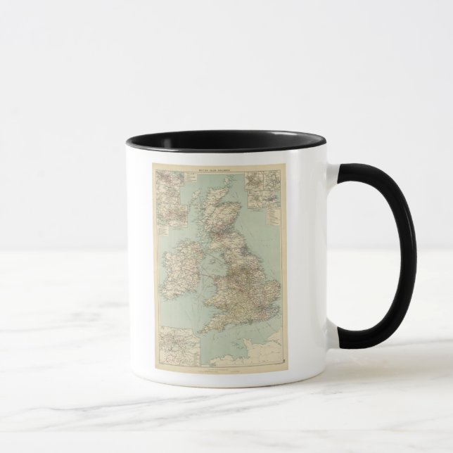 British Isles railways Mug (Right)