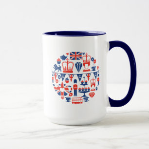 British Jubilee Icons Mug