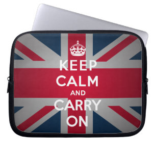 British Keep Calm Carry Coque de protection pour o