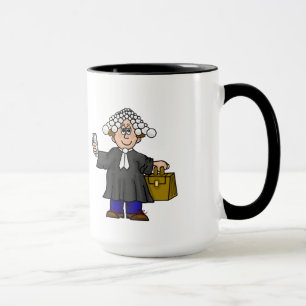 British Lawyer or Barrister Mug