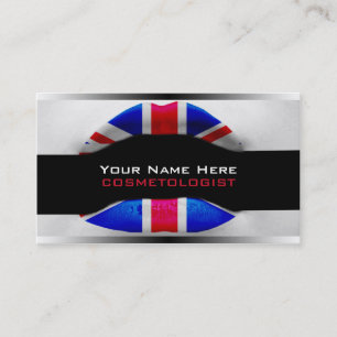 British Make-Up Artist  Business Cards