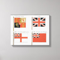 British Maritime Flags, from a French book of Flag