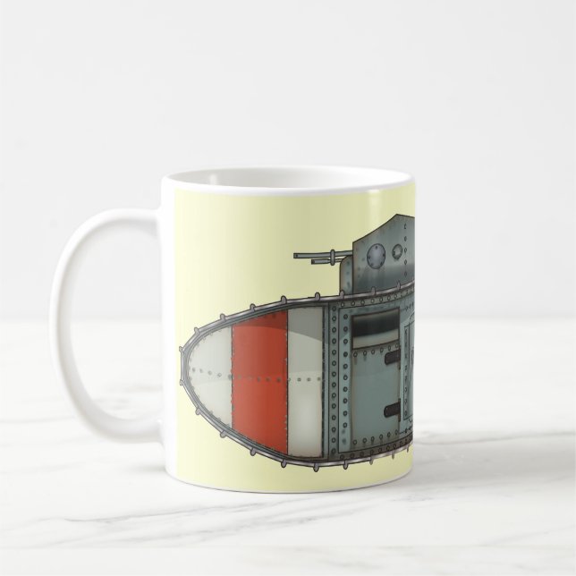 British Mark 1 Tank Coffee Mug (Left)