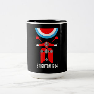British Mods 1964 Two-Tone Coffee Mug