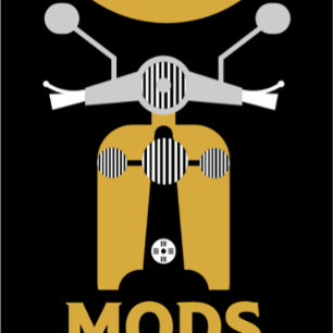 British Mods 1964 Water Bottle