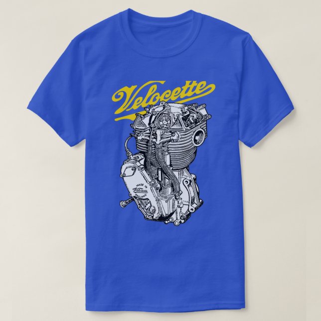 British Motorcycle Engine Velocette KTT350 Gift Ha T-Shirt (Design Front)