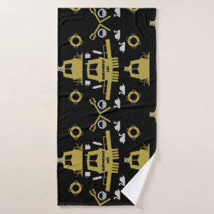 British Narrowboat Gifts Bath Towel