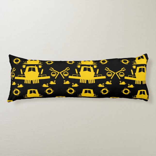 British Narrowboat Gifts Body Pillow (Front)