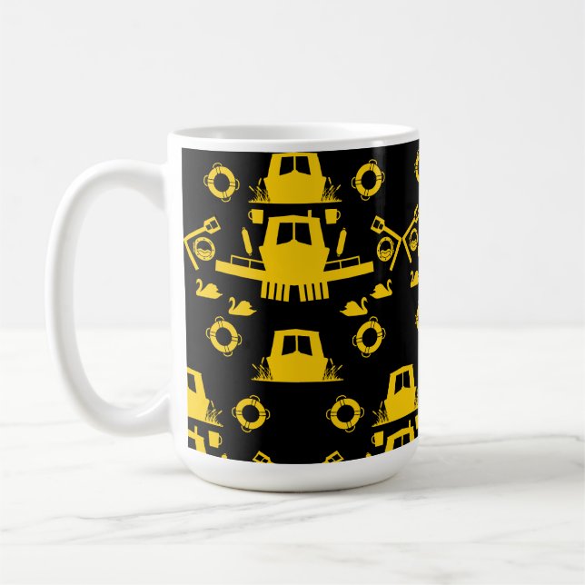 British Narrowboat Gifts Coffee Mug (Left)