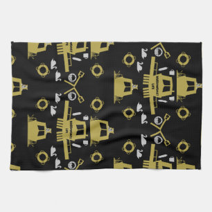 British Narrowboat Gifts Kitchen Towel