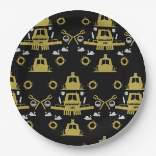 British Narrowboat Gifts Paper Plate