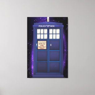 British Police Box Canvas Print