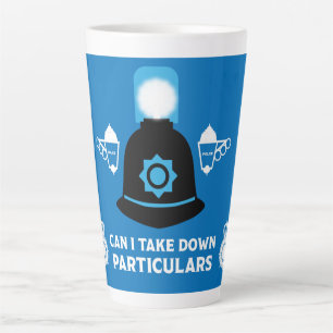 British Police Gifts And Accessories   Latte Mug