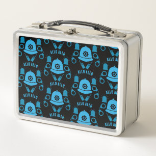 British Police Gifts And Accessories Metal Lunch Box
