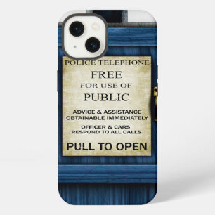 British Police Public Call Box iPhone Tough Case